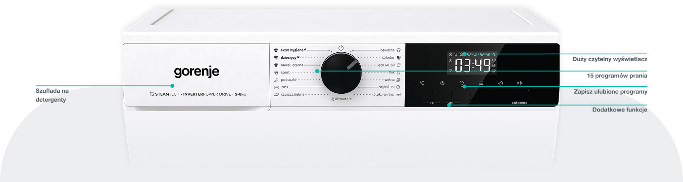 GORENJE LAUNDRY W1NHPI84AS-PL