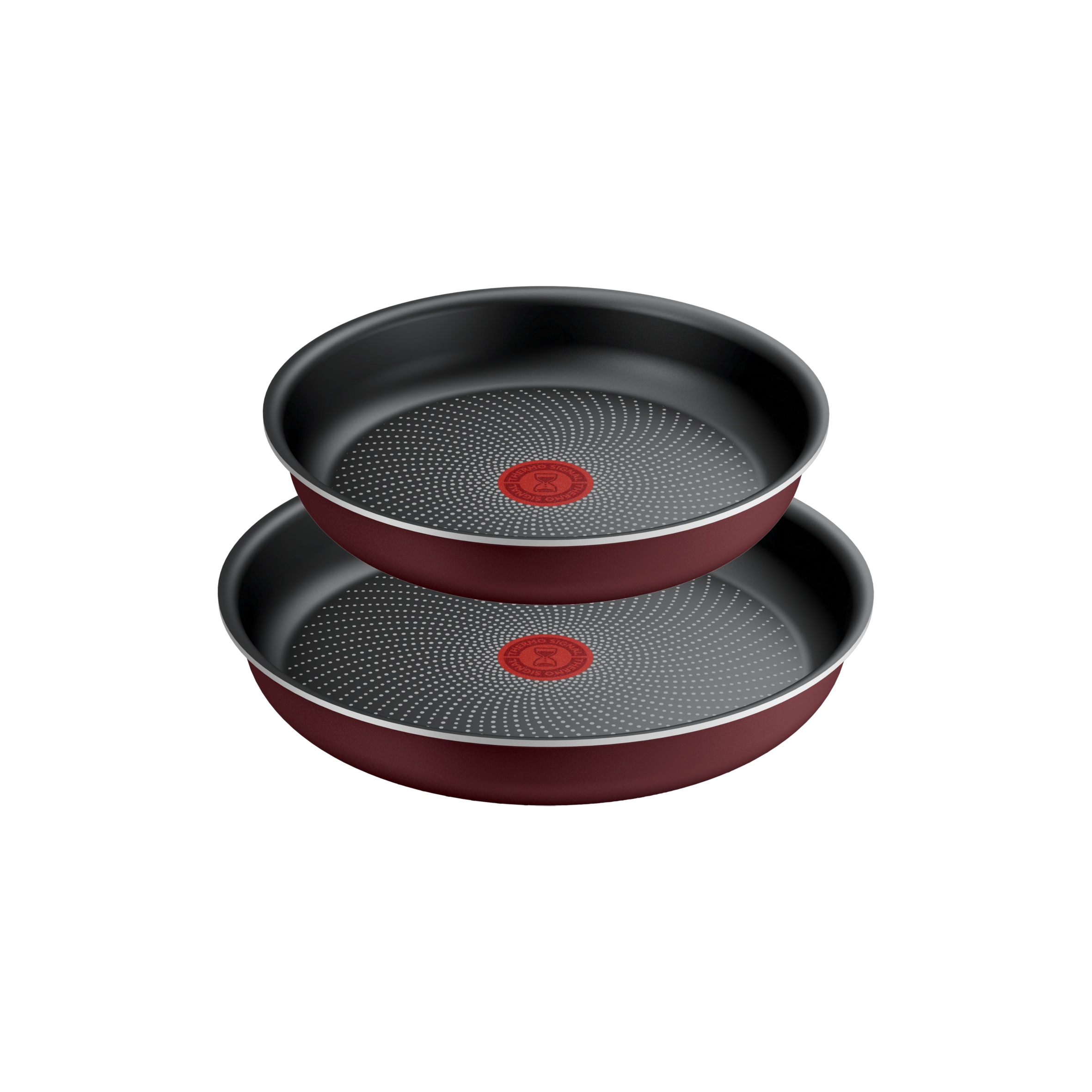 TEFAL Ingenio Simply Cook L7248553 – zestaw 3‑elementowy (patelnie 24/28 cm + rączka)