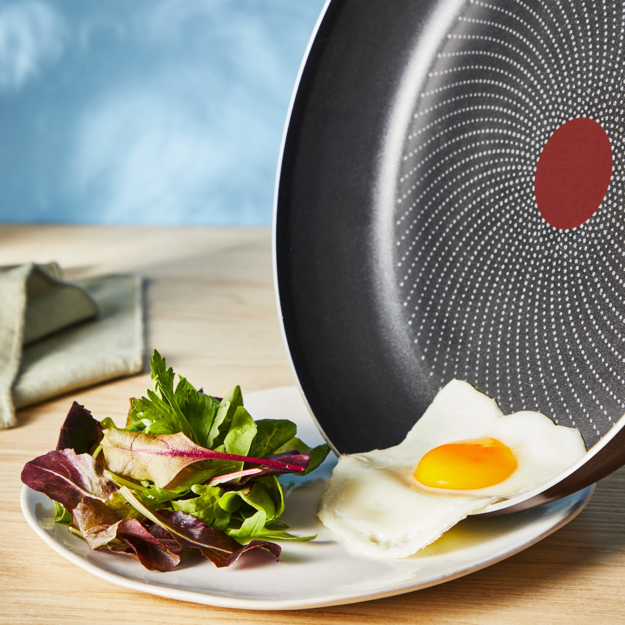 TEFAL Ingenio Simply Cook L7248553 – zestaw 3‑elementowy (patelnie 24/28 cm + rączka)