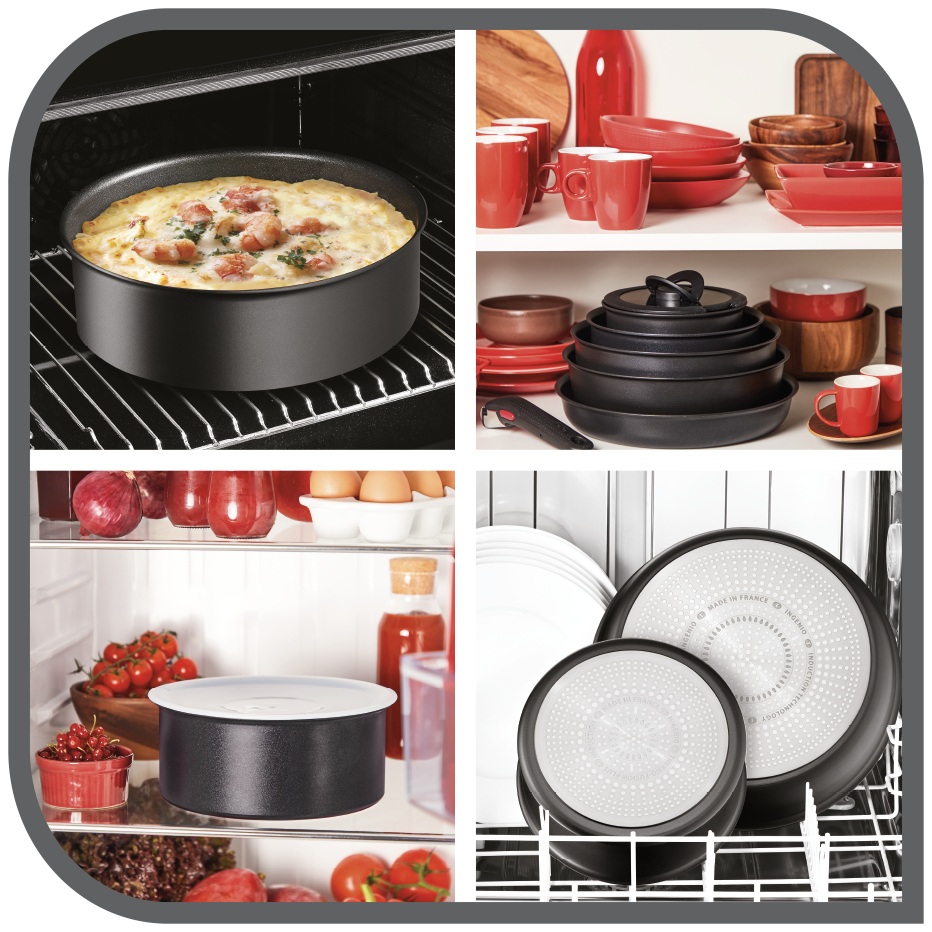 TEFAL Ingenio Emotion L8964S 4-elementowy zestaw