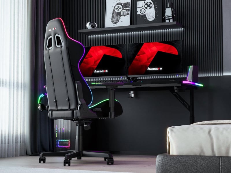 Regulowana wysokość Huzaro Hero 4.6 RGB Black