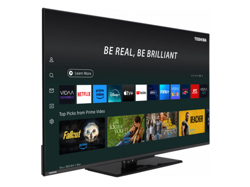 Toshiba 50QV3F63DG 50 QLED 4K VIDAA Dolby Atmos Vision