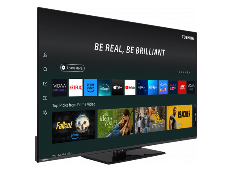 Toshiba 55QV3F63DG 55 QLED 4K VIDAA Dolby Atmos Vision