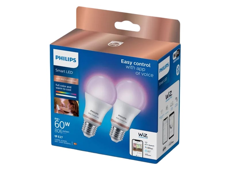 Philips Hue PHI WFB 60W A60 E27 922-65 RGB 2PF/6
