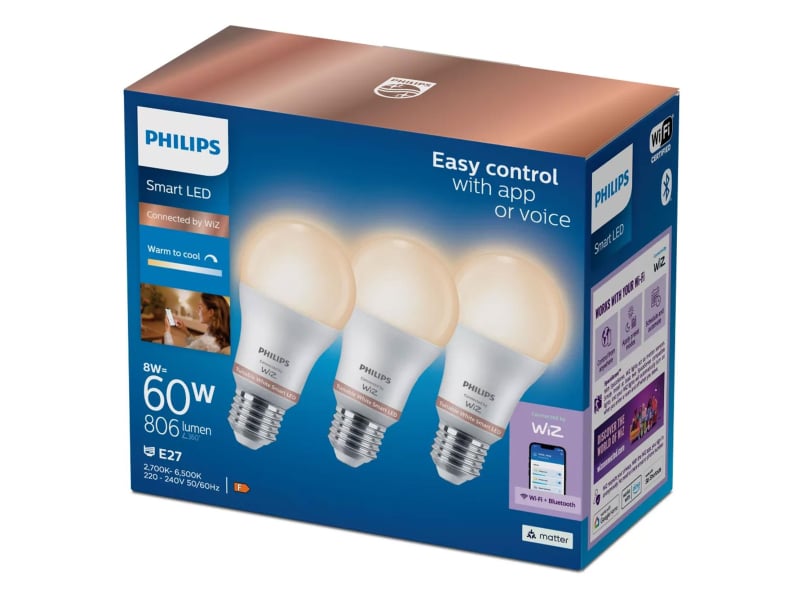 Philips Hue PHI WFB 60W A60 E27 927-65 TW 3CT/6
