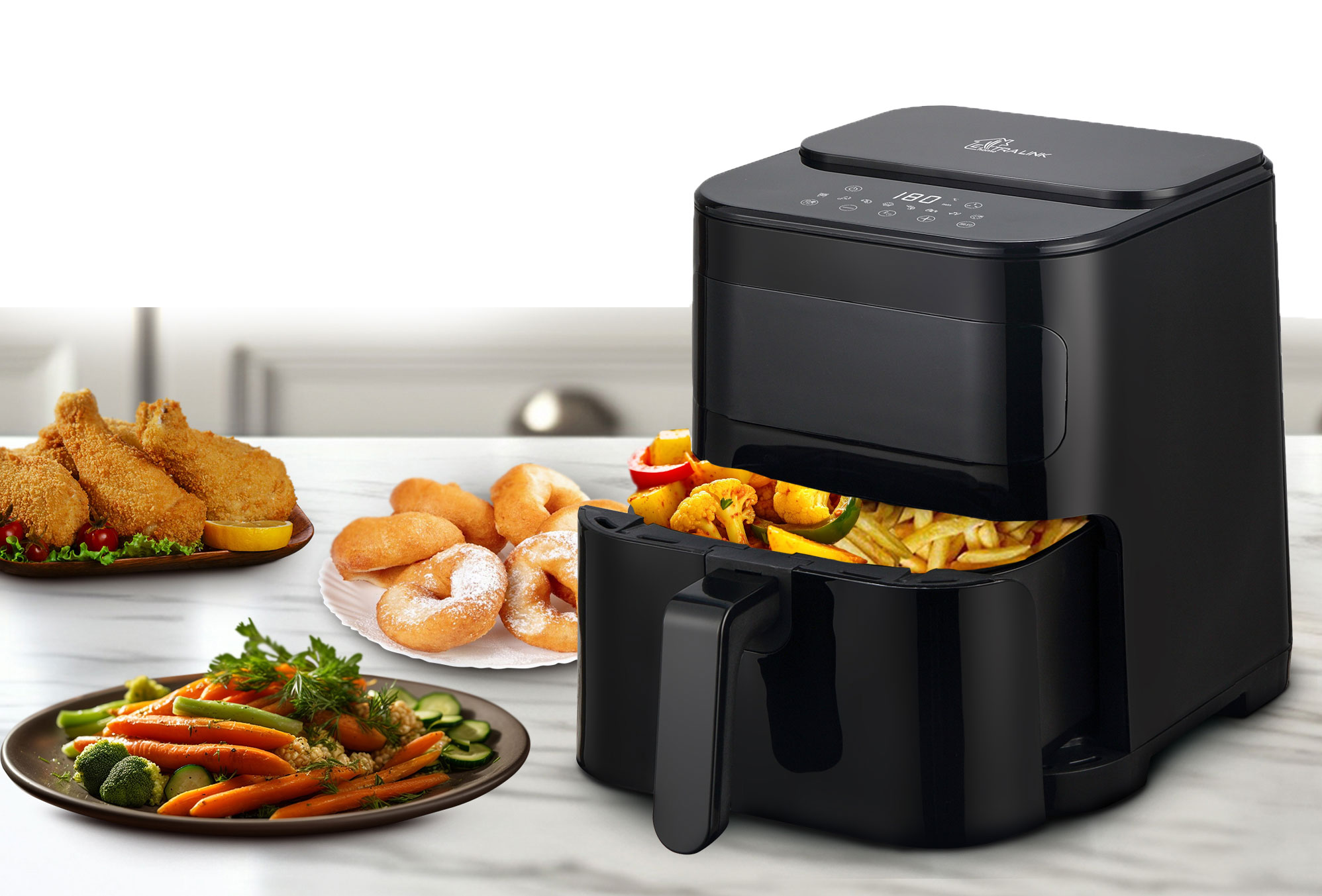 Frytkownica beztłuszczowa 5.2L EXTRALINK Home SJ-520