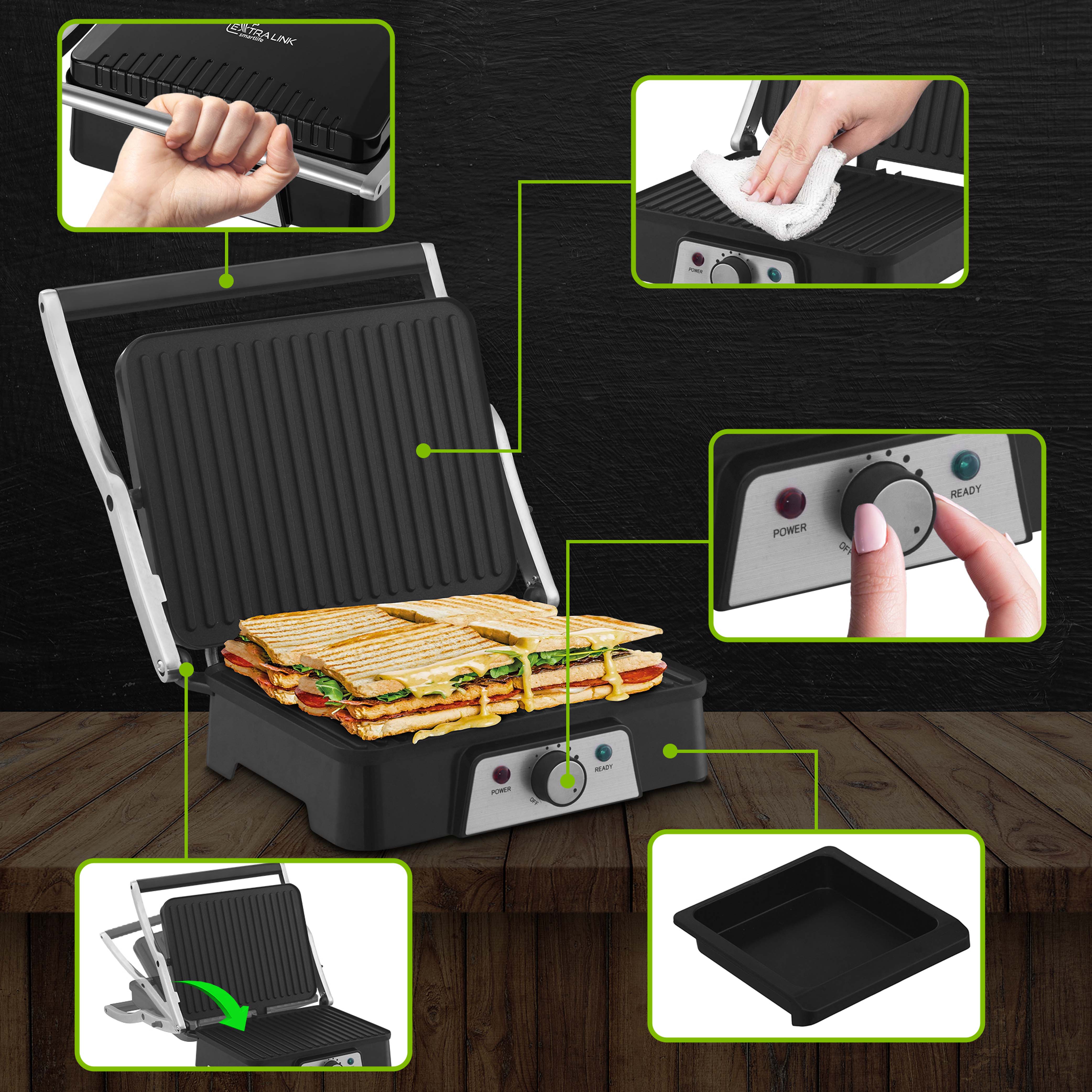 Extralink Grill elektryczny Home SJ-36