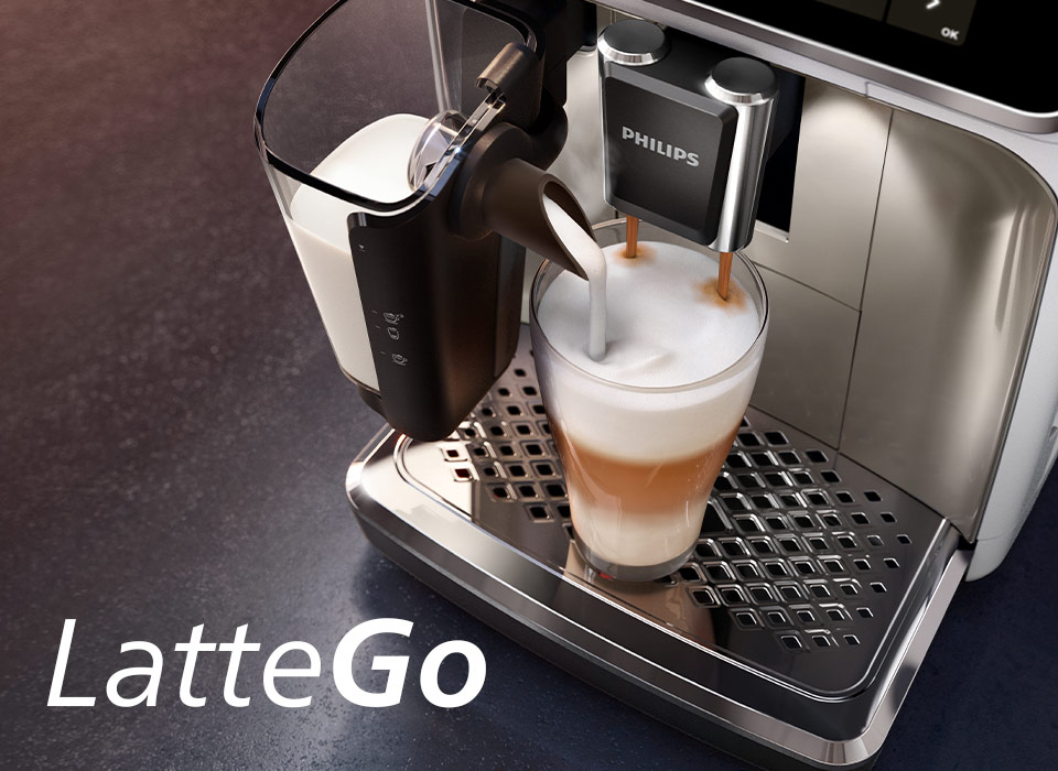 Philips LatteGo - nowatorski system do spieniania mleka