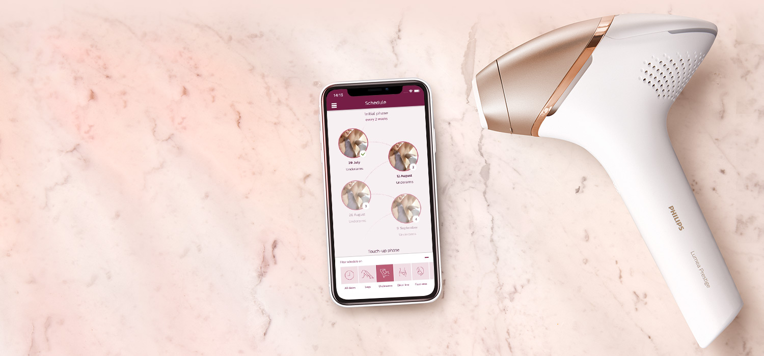 Philips AplikacjaPhilips Lumea IPL na smartfona