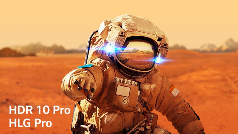 Iron Man Marvela, karty tytułowe z logo HLG pro i HDR 10 Pro