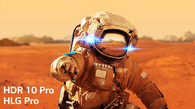 Iron Man Marvela, karty tytułowe z logo HLG pro i HDR 10 Pro