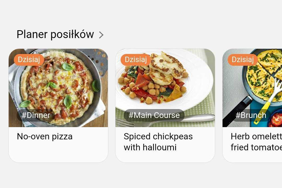 Planer posiłków