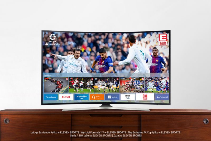 Samsung Łatwy dostęp do aplikacji, filmów i seriali. Smart Hub