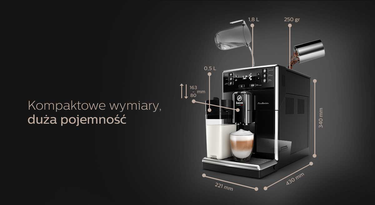 Philips Ekspres Picobaristo Zawsze Funkcjonalny 403 1200