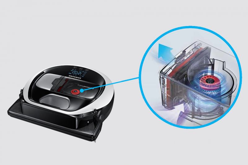Samsung Ochrona filtra przed zapchaniem. Cyclone Force™