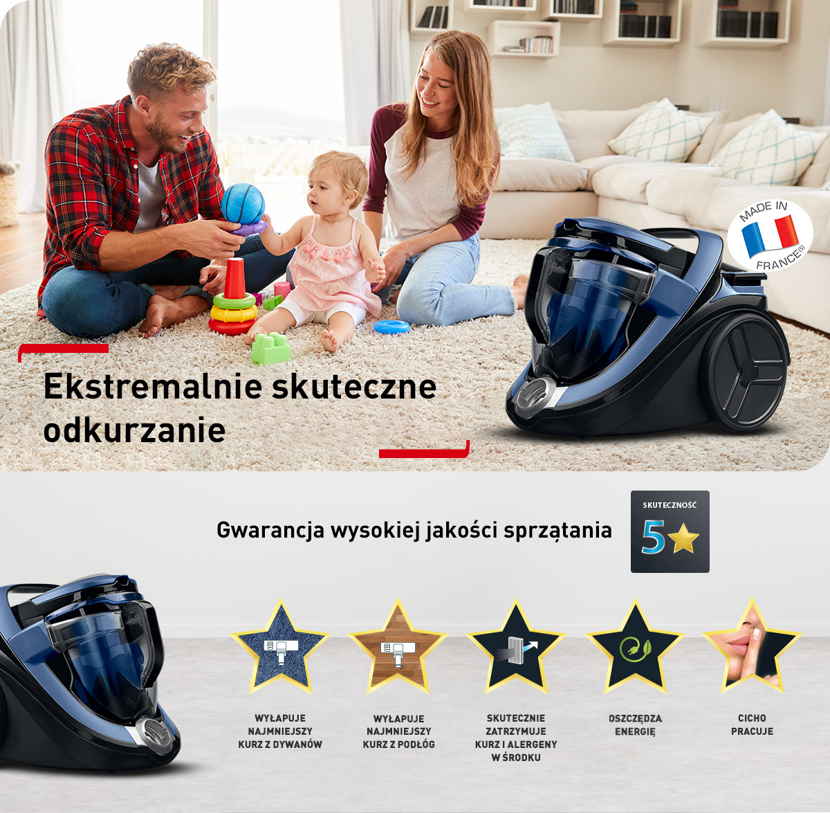 Łamie zasady sprzątania