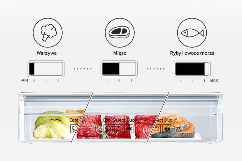 Samsung Smak świeżości. Szuflada Cool Select Duo