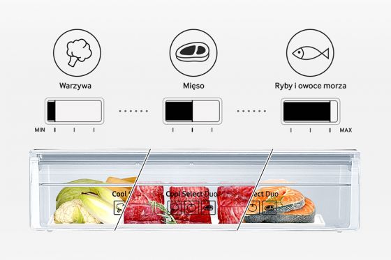 Samsung Smak świeżości. Szuflada Cool Select Duo