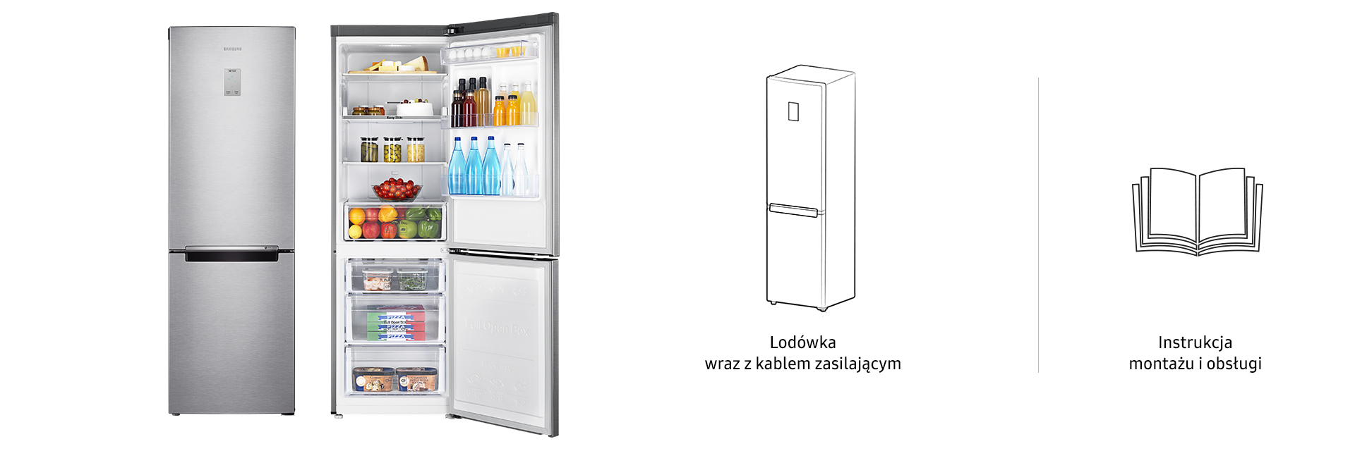 Samsung Lodowka Rb33n340nsa 1920