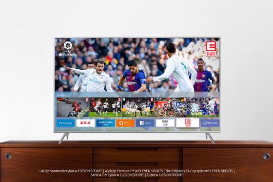 Samsung Łatwy dostęp do aplikacji, filmów i seriali. Smart Hub