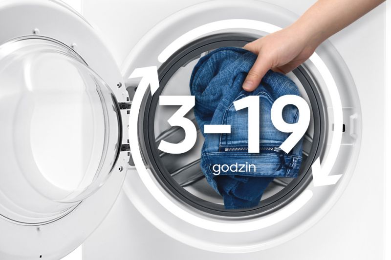 Samsung Wygodne rozwiązanie. Ustaw czas zakończenia prania