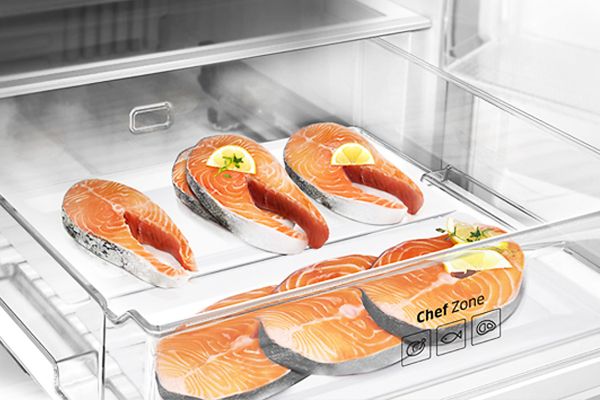 Samsung Ryby i mięso zawsze świeże. Chef Zone&trade;