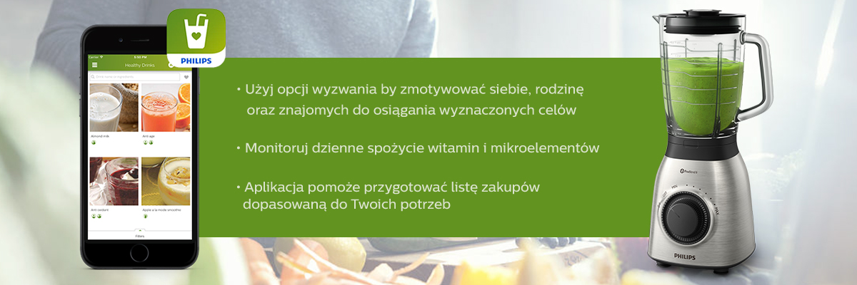 Philips Blender Aplikcaja