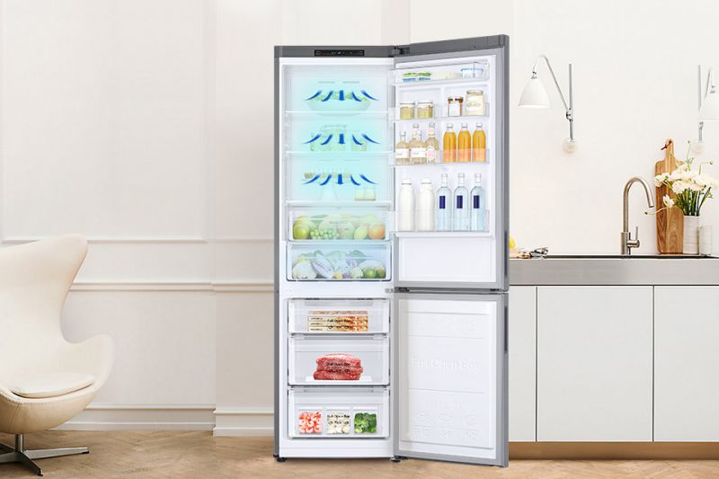 Samsung Chłodne powietrze w każdym zakamarku lodówki! All Around Cooling
