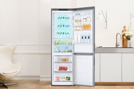 Samsung Chłodne powietrze w każdym zakamarku lodówki! All Around Cooling