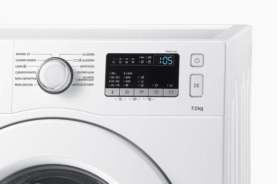 Samsung 12 programów prania. Intuicyjne sterowanie dla Twojej wygody