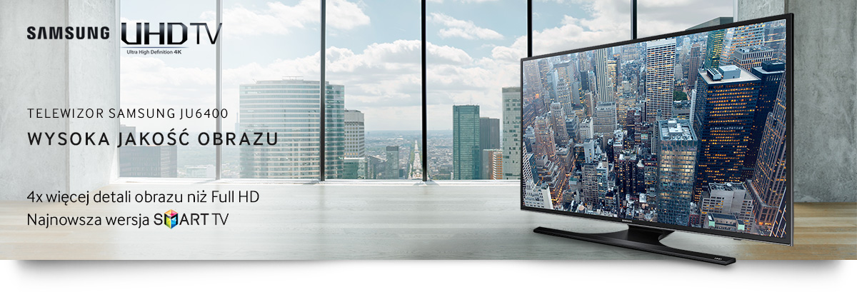 telewizor Samsung UHD Smart TV JU6400