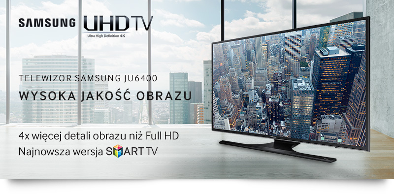 telewizor Samsung UHD Smart TV JU6400