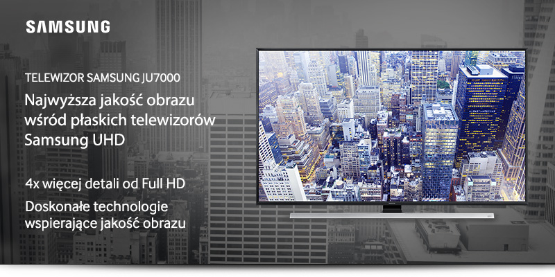 Telewizor Samsung UHD Smart TV JU7000 Seria 7