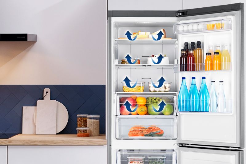Samsung Chłodne powietrze w każdym zakamarku lodówki. All-Around Cooling
