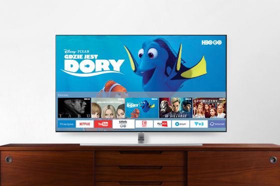 Samsung Łatwy dostęp do aplikacji, filmów i seriali. Smart Hub
