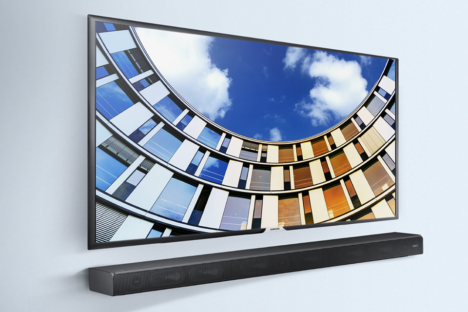 Samsung Spotęguj dźwięk Twojego telewizora. Soundbar HW-MS650*