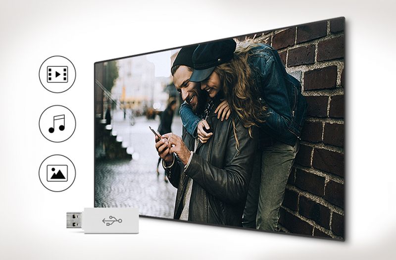 Samsung Łatwy dostęp do ulubionych treści na USB. Connect Share Movie