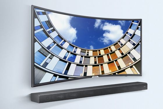Samsung Spotęguj dźwięk Twojego telewizora. Soundbar HW-MS650*