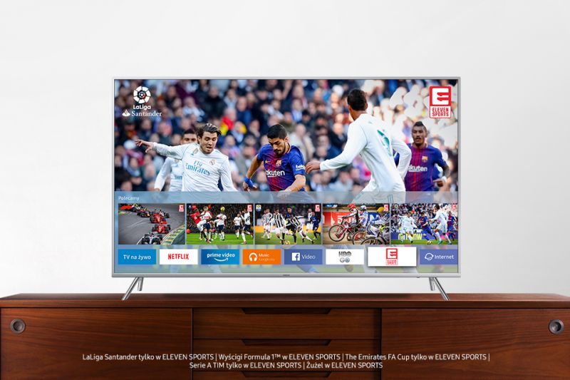 Samsung Łatwy dostęp do aplikacji, filmów i seriali. Smart Hub