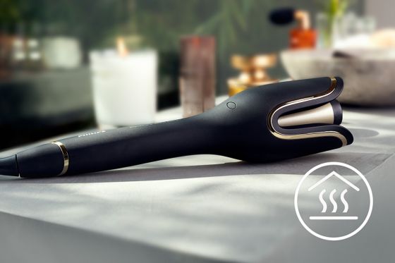 Philips Konstrukcja lokówki izoluje gorące elementy