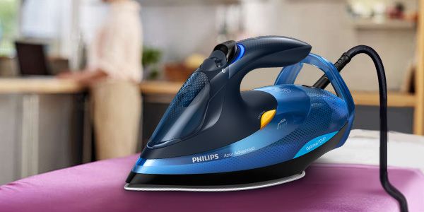 Philips Bez ryzyka przypalenia. Nawet, gdy zostawisz żelazko bezpośrednio na ubraniu