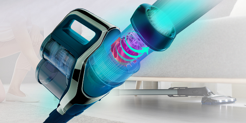 Philips Cyfrowy silnik z PowerCyclone 8. Usunie zanieczyszczenia ze wszystkich powierzchni