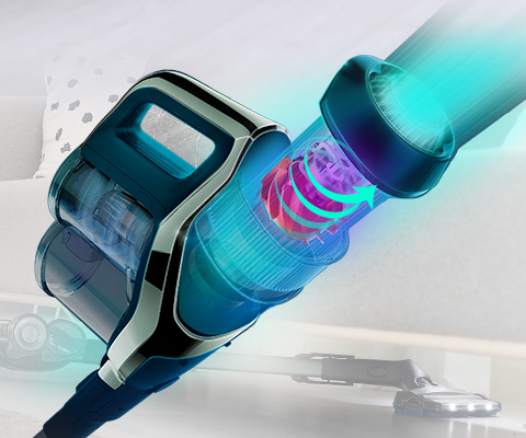 Philips Cyfrowy silnik z PowerCyclone 8. Usunie zanieczyszczenia ze wszystkich powierzchni