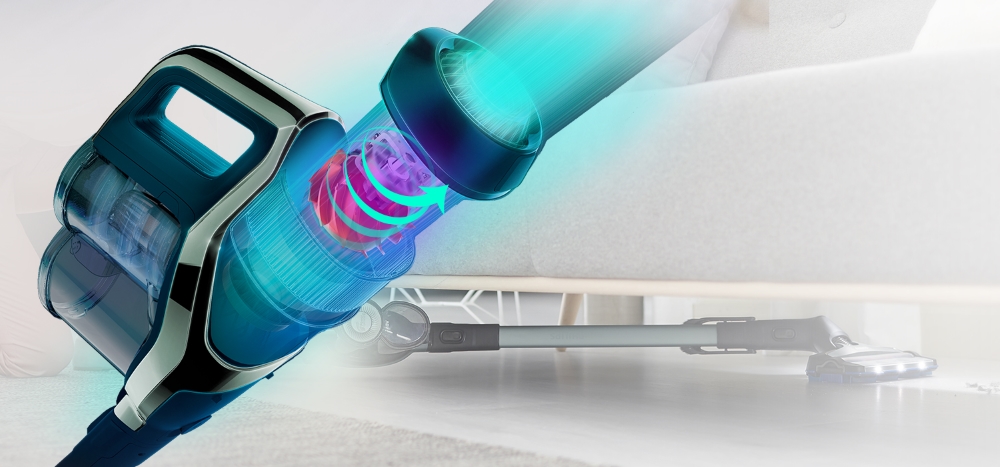 Philips Cyfrowy silnik z PowerCyclone 8. Usunie zanieczyszczenia ze wszystkich powierzchni