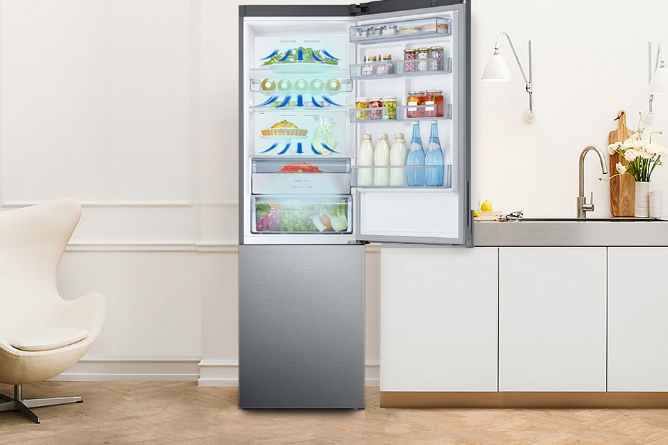 Samsung Chłodne powietrze w każdym zakamarku lodówki! All-Around Cooling