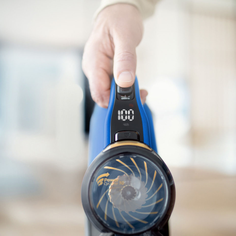Philips Cyfrowy wyświetlacz. Widoczny poziom naładowania baterii