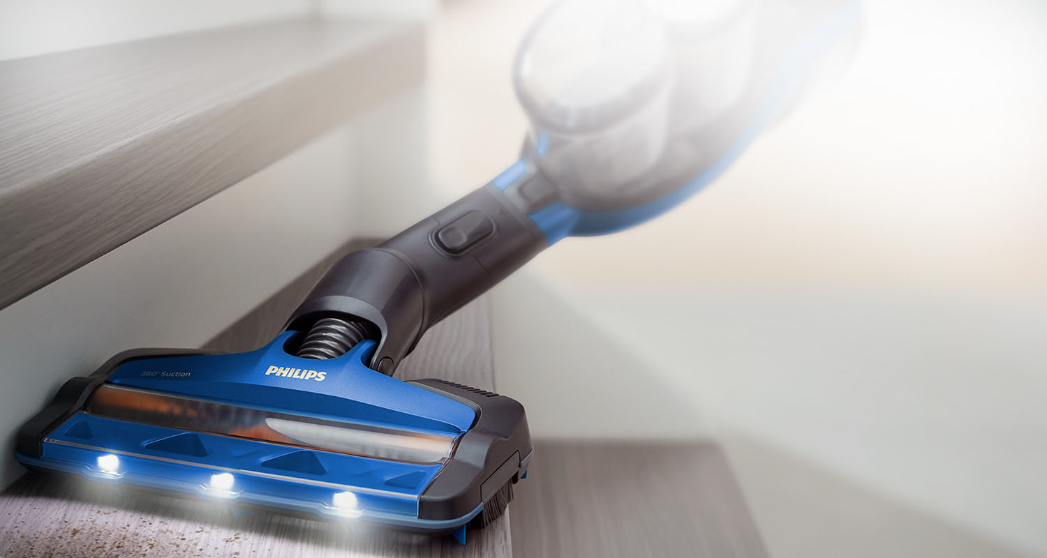 Akumulator odkurzacza Philips 8000 pozwala na ponad godzinę pracy