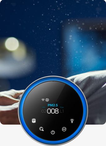 Philips Wskaźnik cząsteczek PM2,5 (smogu)