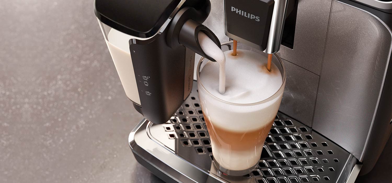 Perfekcyjna pianka z systemem mlecznym LatteGo