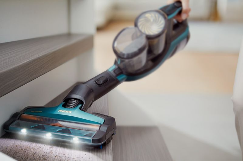 Philips 3w1: nasadka zasysająca 360°